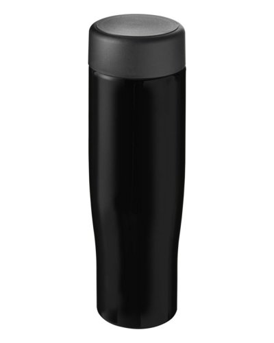 Borraccia H2O Tempo da 700 ml con tappo a vite Nero