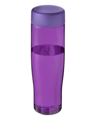 Borraccia H2O Tempo da 700 ml con tappo a vite Viola scuro