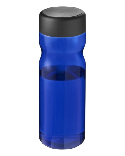Borraccia H2O Base da 650 ml con tappo a vite Blu / Nero