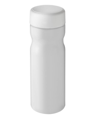 Borraccia H2O Base da 650 ml con tappo a vite Bianco
