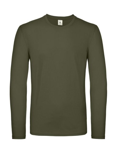 T-shirt E150 maniche lunghe urban khaki