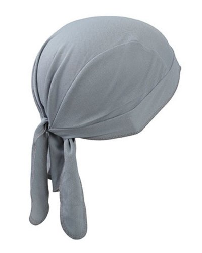 Functional Bandana Hat Silver