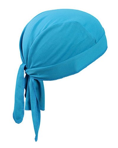 Functional Bandana Hat Turquoise