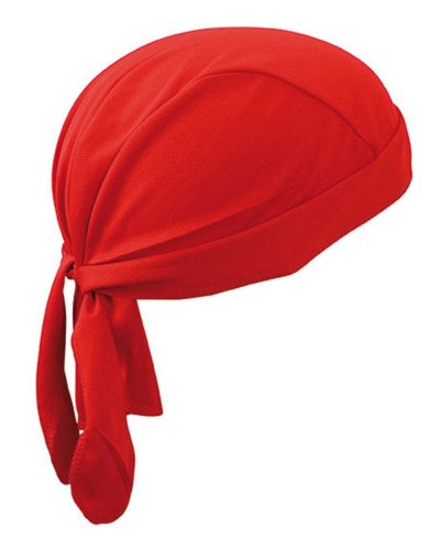 Functional Bandana Hat Red