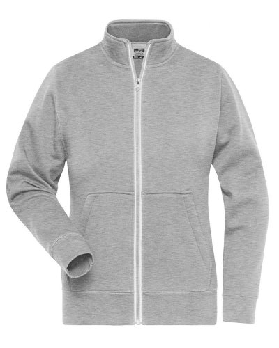 Ladies' Doubleface Work Jacket - Solid Grey Heather