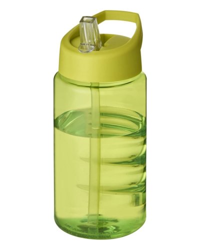 Borraccia sportiva H2O Bop da 500 ml con coperchio con beccuccio Lime
