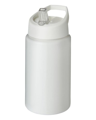 Borraccia sportiva H2O Bop da 500 ml con coperchio con beccuccio Bianco