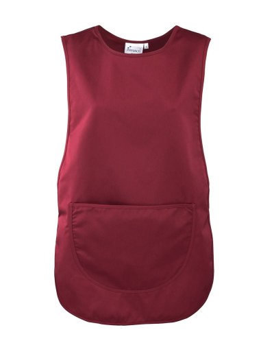 Colours Pocket Tabard Burgundy