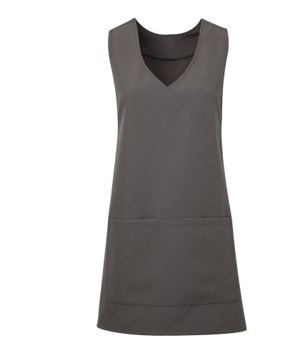 Tulip Wrap Around Tunic Dark Grey