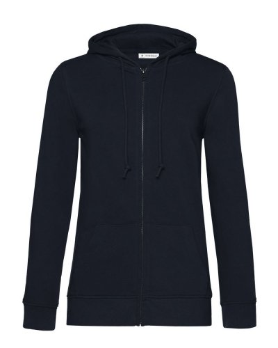 Inspire Zipped Hood /women Navy Blue