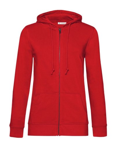Inspire Zipped Hood /women Red