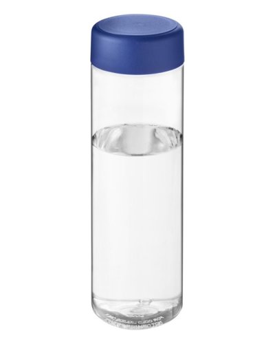Borraccia H2O Vibe da 850 ml con tappo a vite Trasparente / blue