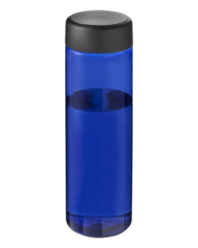Borraccia H2O Vibe da 850 ml con tappo a vite Blu / Nero