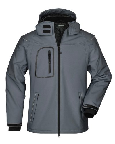 Men's Winter Softshell Jacket Carbon