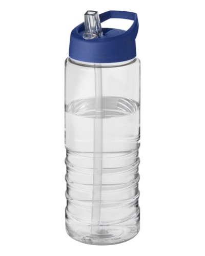 Borraccia sportiva H2O Treble da 750 ml con coperchio con beccuccio