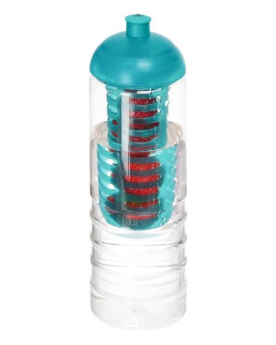 Borraccia H2O Treble da 750 ml con coperchio a cupola e infusore
