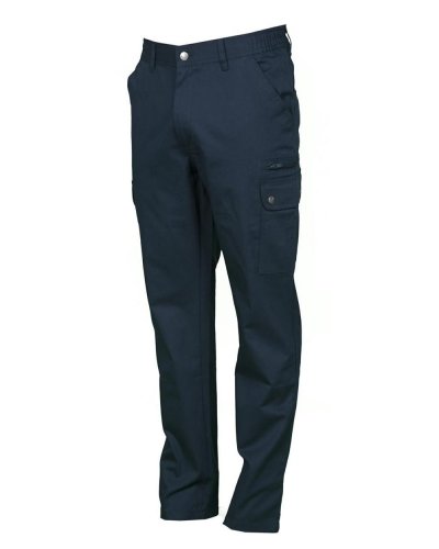 Pantalone Cotone Pesante Forest Blu Navy