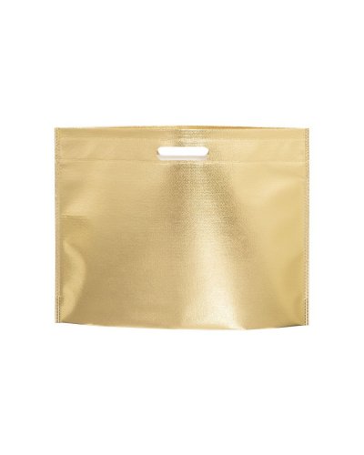 Shopper in TNT laminato metallizzata