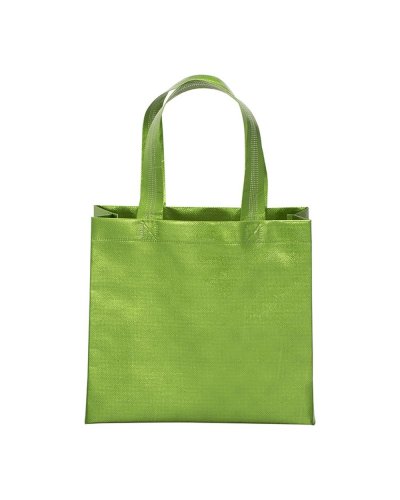 Mini shopper in TNT laminato metallizzata