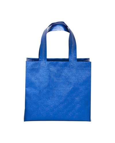 Mini shopper in TNT laminato metallizzata