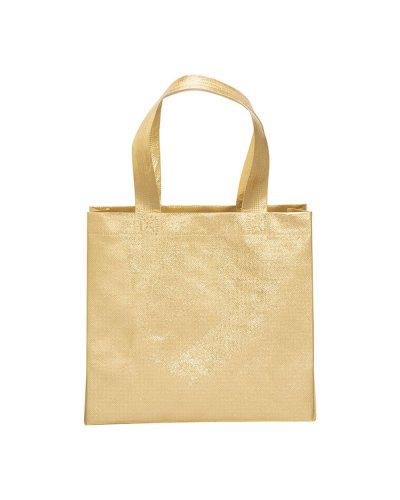 Mini shopper in TNT laminato metallizzata