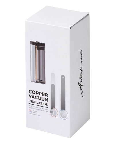 Bicchiere termico Lebou con isolamento sottovuoto in rame da 360 ml