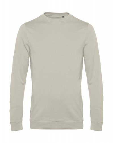 Felpa French Terry No Label girocollo Grey Fog
