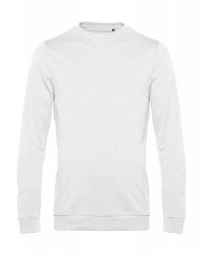 Felpa French Terry No Label girocollo White