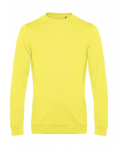 Felpa French Terry No Label girocollo solar yellow