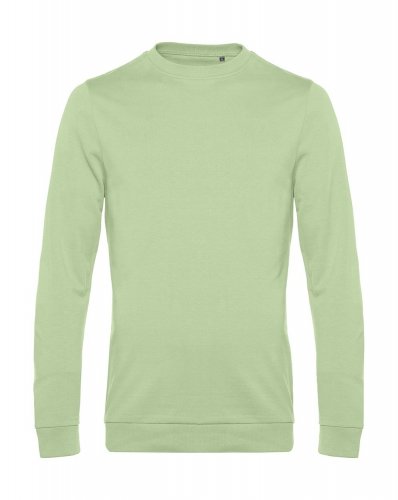 Felpa French Terry No Label girocollo Light Jade