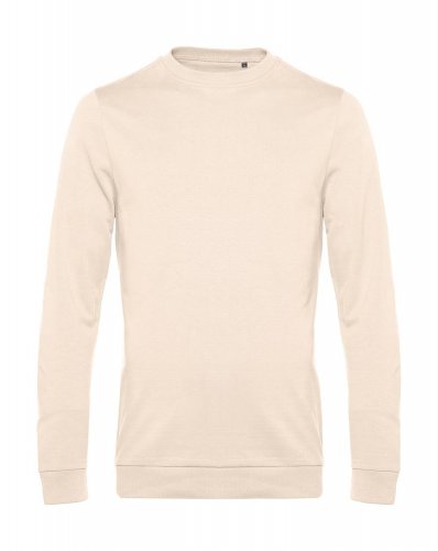 Felpa French Terry No Label girocollo Pale Pink