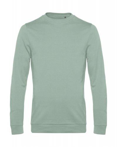 Felpa French Terry No Label girocollo Sage