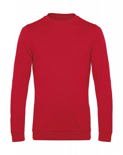 Felpa French Terry No Label girocollo Red