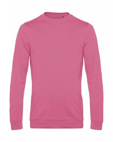 Felpa French Terry No Label girocollo Pink Fizz