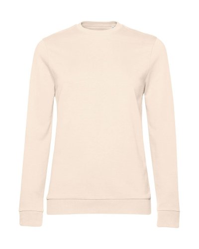 Felpa donna Set In French Terry Pale Pink