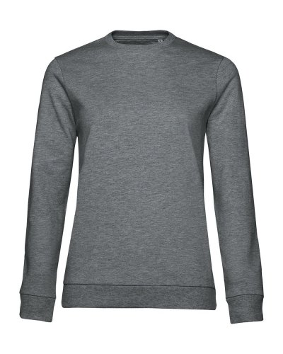 Felpa donna Set In French Terry Heather Mid Grey
