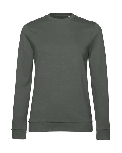 Felpa donna Set In French Terry millennial khaki