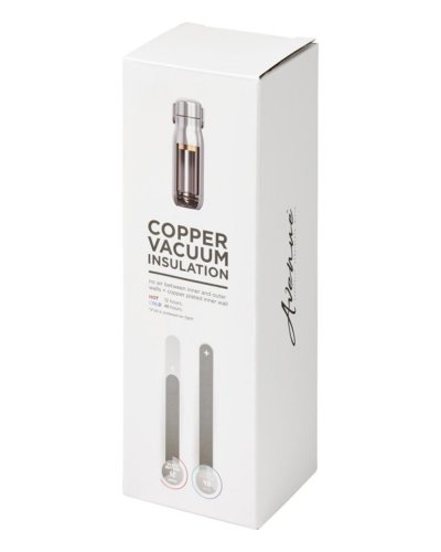 Borraccia sportiva Yuki con isolamento sottovuoto in rame da 350 ml