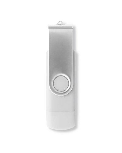 Chiavetta USB Jolly-Duo 8Gb Bianco