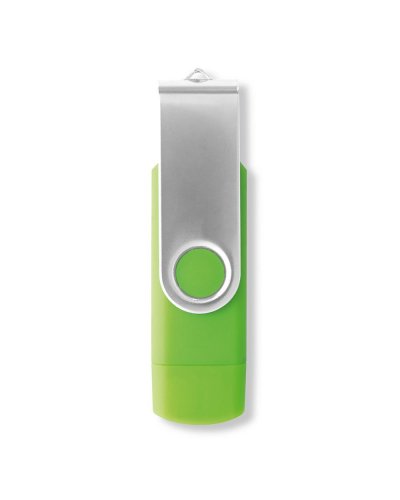 Chiavetta USB Jolly-Duo 8Gb Verde Chiaro