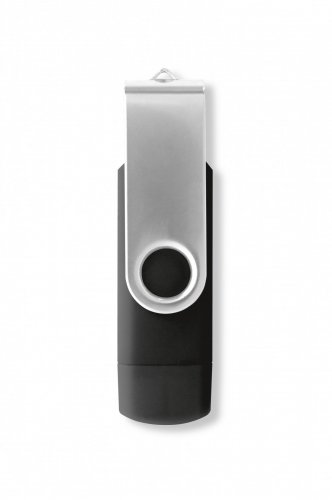Chiavetta USB Jolly-Duo 8Gb Nero