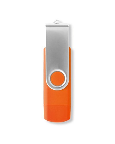 Chiavetta USB Jolly-Duo 16Gb Arancio