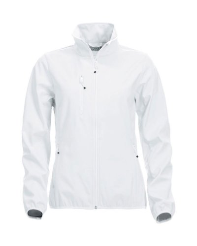 Basic Softshell Jacket Ladies Bianco