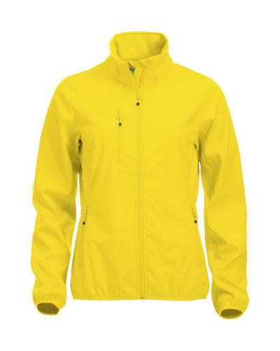 Basic Softshell Jacket Ladies Giallo Limone
