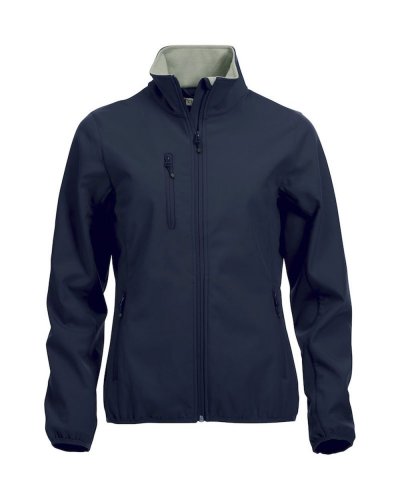 Basic Softshell Jacket Ladies Blu