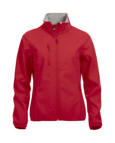Basic Softshell Jacket Ladies Rosso