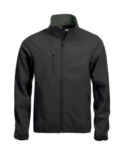 Basic Softshell Jacket Nero