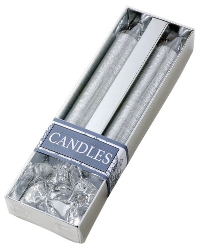 Kit candele glitterate natalizie