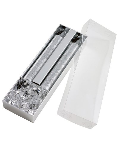 Kit candele glitterate natalizie