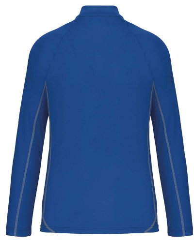 Felpa uomo running zip 1/4